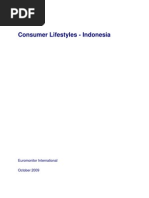 Indonesia Consumer Lifestyle Euro Monitor)