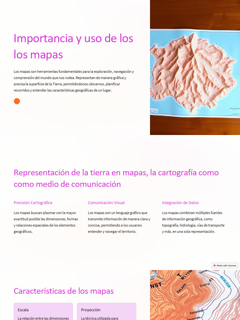 Importancia y usos de los mapas | PDF | Mapa | Cartografía