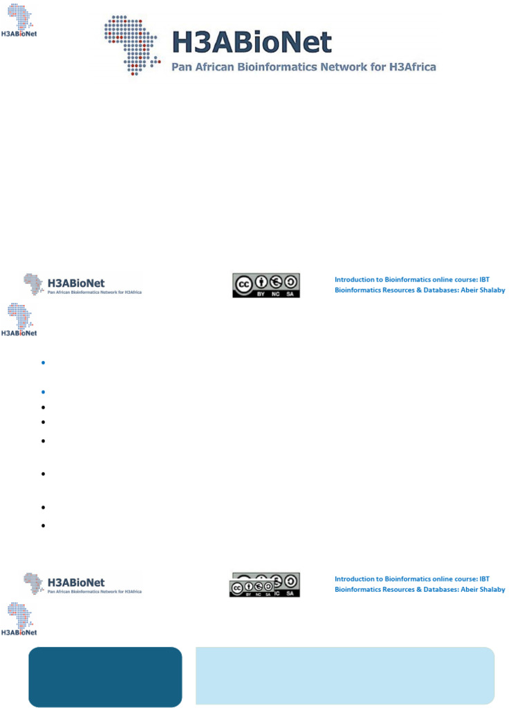 Bioinformatics Course for Beginners | PDF | Bioinformatics | Dna Sequencing
