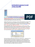 Download Cara Membuat Koneksi Laporan Crystal Report by Mutiara Timur SN81336106 doc pdf