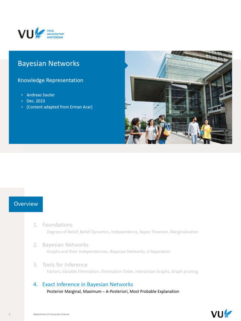 Bayesian Networks Inference Techniques | PDF | Bayesian Network ...