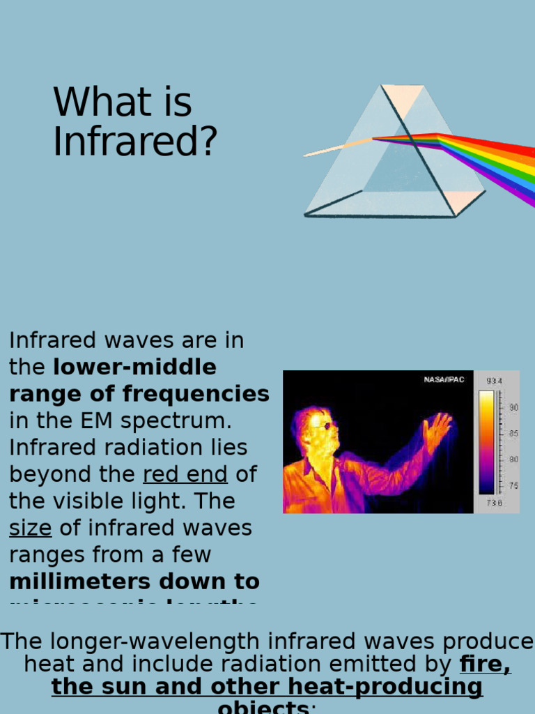 Understanding Infrared and Visible Light | PDF | Electromagnetic ...