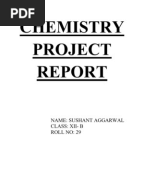 project scribd chemistry investigatory Report Project Chemistry