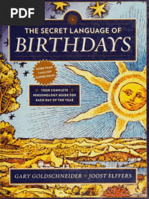 OceanofPDF.com the Secret Language of Birthdays - Gary Goldschneider