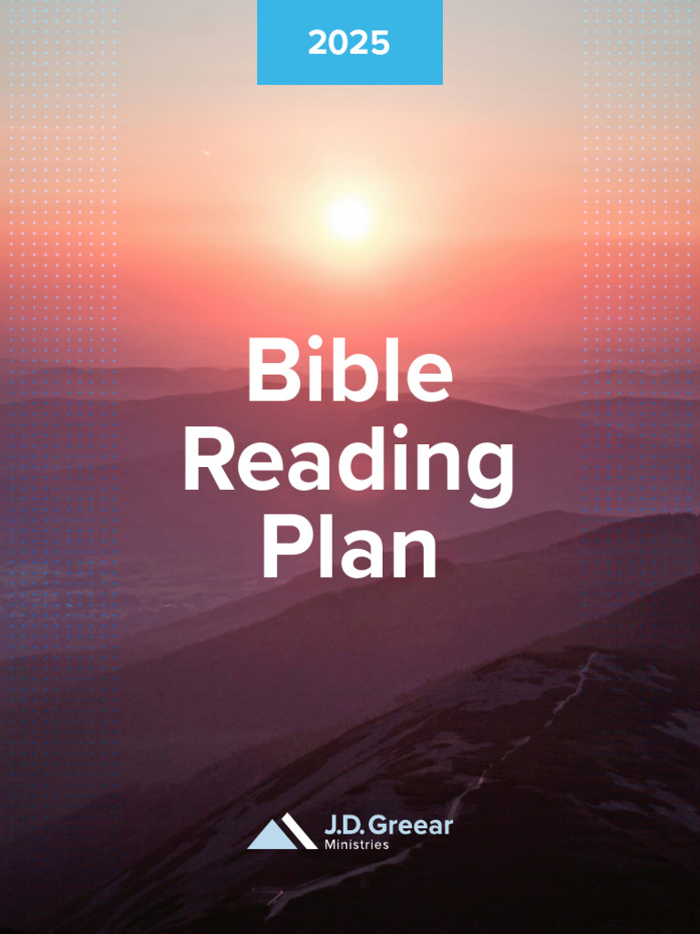 Bible Reading Plan 2025 | PDF | Bible | Epistle To The Colossians