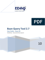 Baan Query Tool 2.7: User Guide - Baan LN