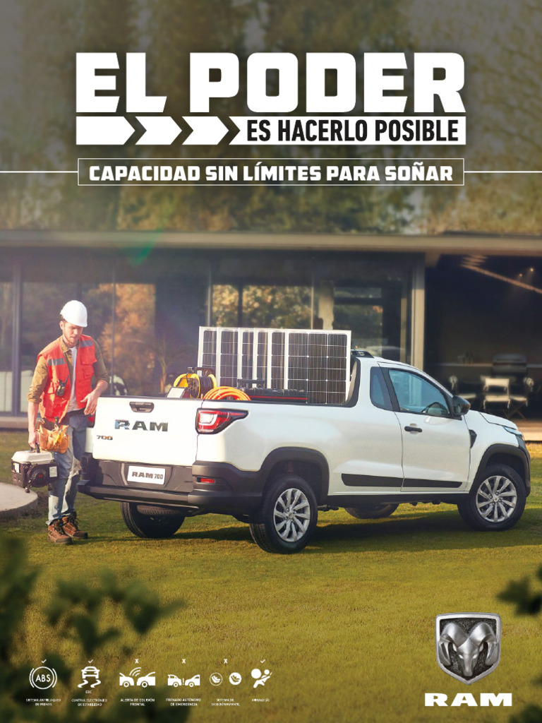 Ram 700 SLT FT Sep 2024 | PDF | Eje | Carros deportivos