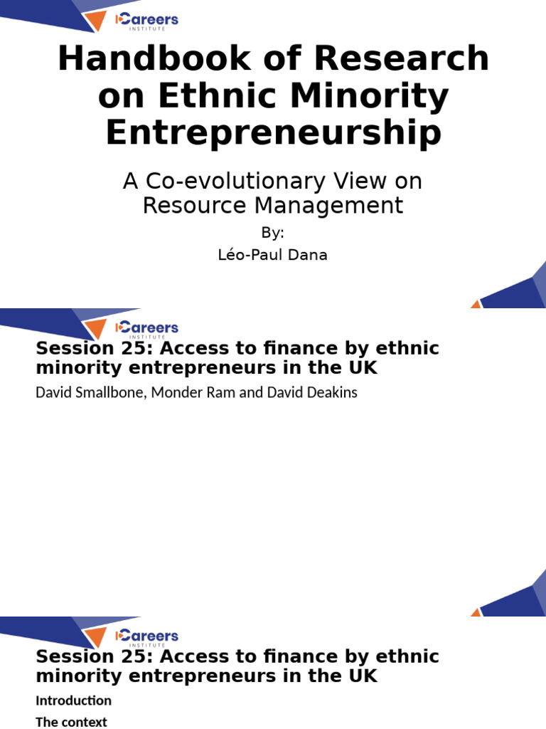 Session 25 - Handbook of Research | PDF | Entrepreneurship | Startup ...