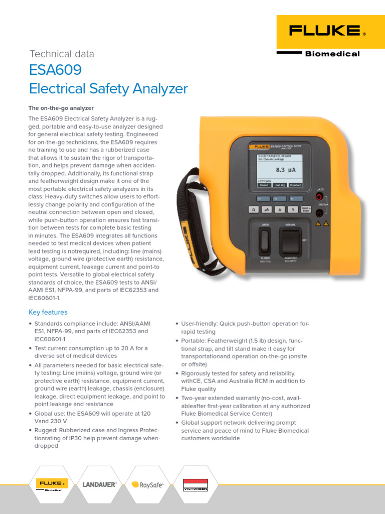 esa609_datasheet_en_1 | PDF | Mains Electricity | Alternating Current