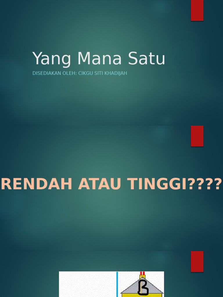 Yang Mana Satu | PDF