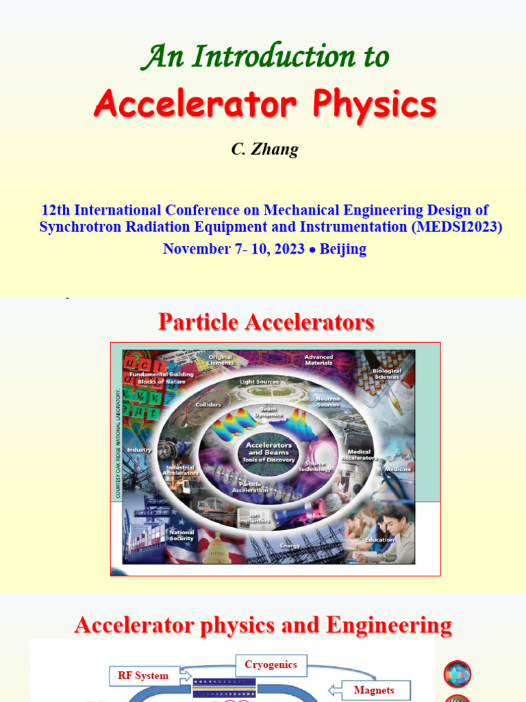 Frkam01 Talk | PDF | Particle Accelerator | Electron