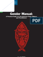 Gender Manual: A Practical Guide For Development Policy Makers and Practitioners