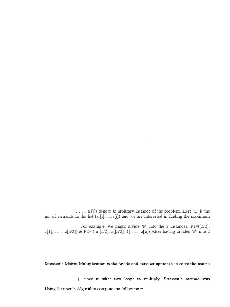 Design and Analysis of Algorithms | PDF | Vertex (Graph Theory) | Time ...