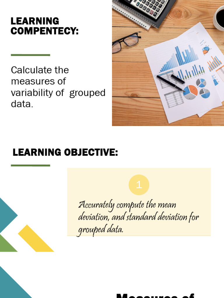 Measures of Variability for Grouped Data | PDF | Standard Deviation ...