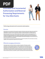 Merchant Authorization Processing Guide | PDF | Visa Inc. | Financial ...