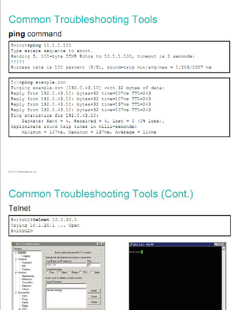 Module_#1_Lesson07_Troubleshooting Common Switch Media Issues | PDF