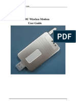 P300U Wireless Modem User Guide
