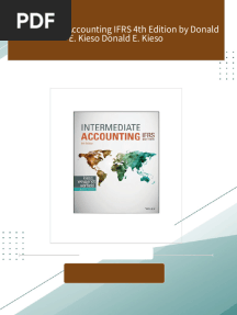 Intermediate Accounting IFRS 4th Edition by Donald E. Kieso Donald E. Kieso download pdf
