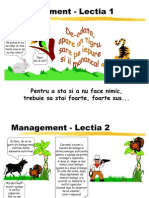 4 Lectii de Management