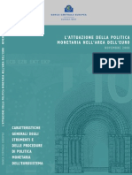 l'Attuazione Della Politica Monetaria Nell'Area Dell'Euro Novembre 2008 - Bce