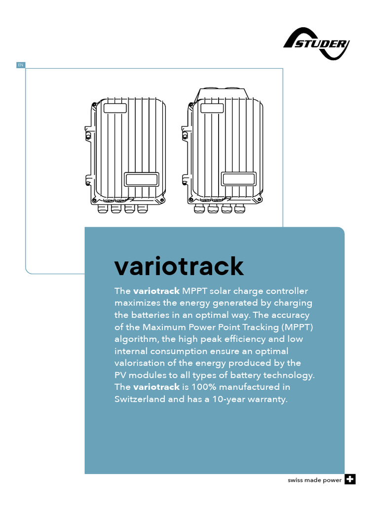 Variotech VT40 - 321043 - DB - EN | PDF | Electric Power | Electricity