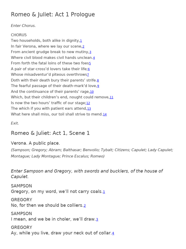 Romeo | PDF | Characters In Romeo And Juliet | Romeo And Juliet