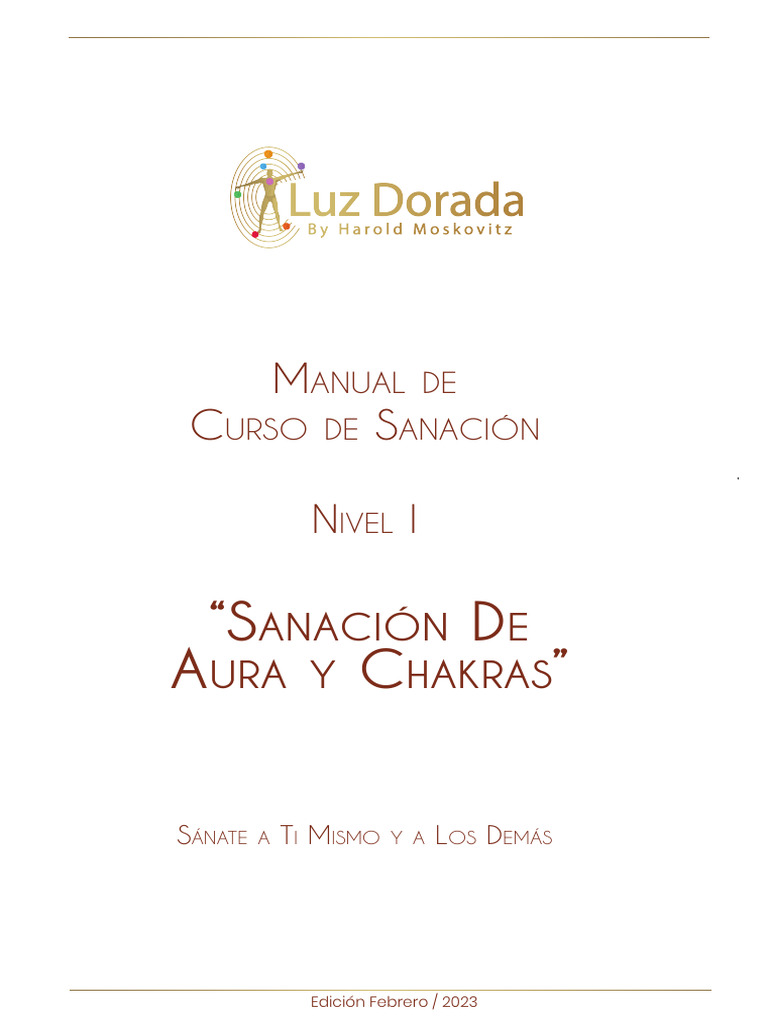 Sanación de Aura y Chakras I | PDF | Aura (paranormal) | Las emociones