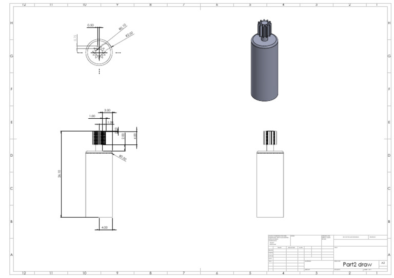 Technical Drawing Specifications | PDF