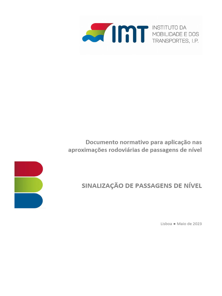 Sinalização de Passagens de Nível | PDF | Tráfego | Farol