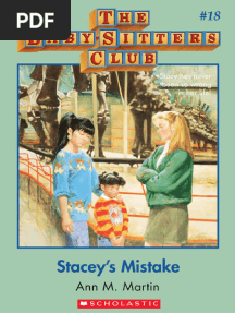 Stacey's Mistake - Ann M. Martin