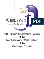 2008 NC West District Journal