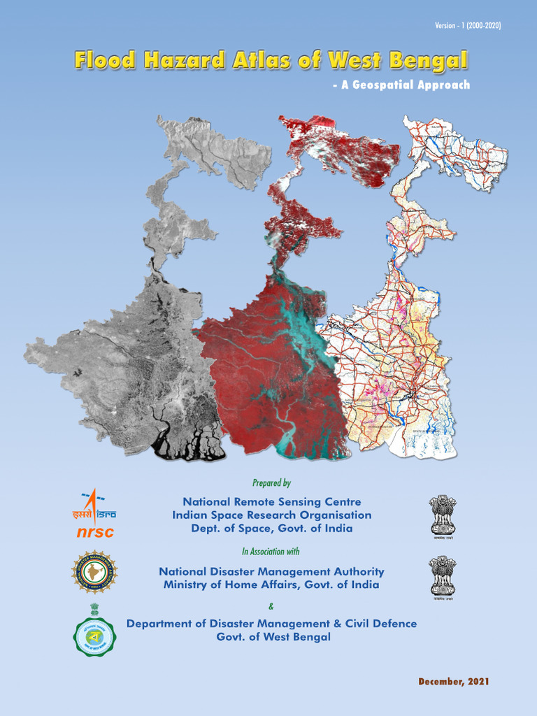 West Bengal Flood Hazard Atlas 2021 | PDF | Flood | Disaster Risk Reduction