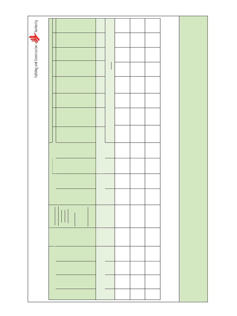 Floor Tiling Productivity Monitoring Form | PDF | Secondary Sector Of ...
