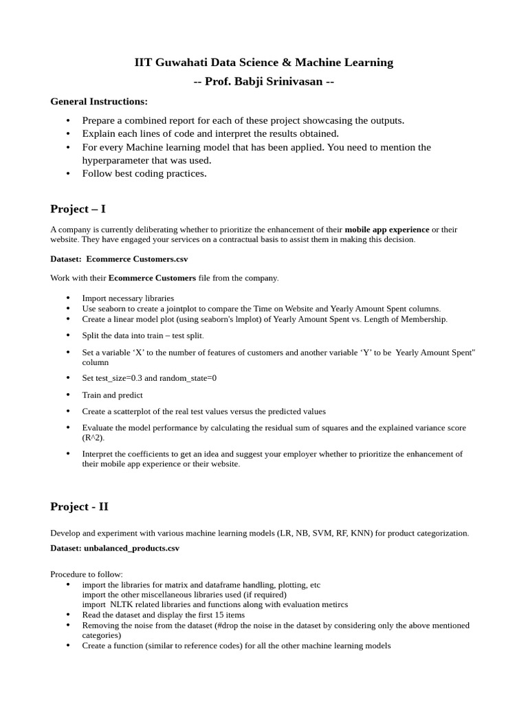 Capstone Project - Jaro-Prof. Babji | PDF | Machine Learning ...