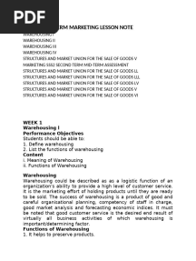 SS2 SECOND TERM MARKETING