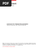 Ecoinvent 3.9.1 Overview for openLCA | PDF | Life Cycle Assessment ...