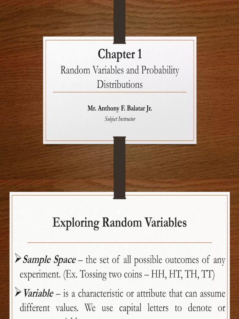 Random Variables | PDF