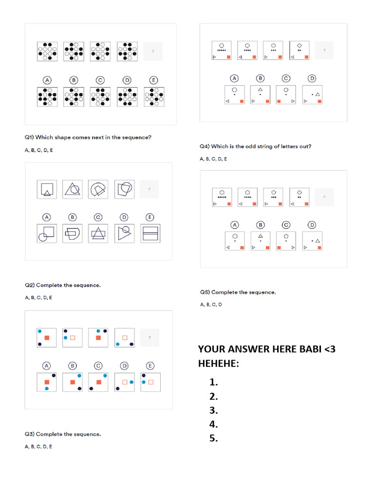 ABSTRACT TEST 01 NI BABI | PDF
