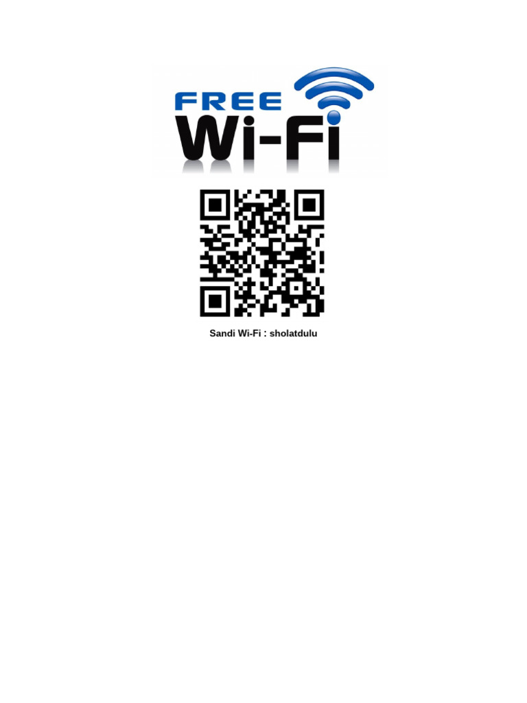 Free Wi-Fi | PDF