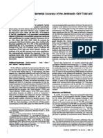 Assessmentof The Fundamentalaccuracyof The Jendrassik-Gr# (243) F Total and Direct Bilirubinassays