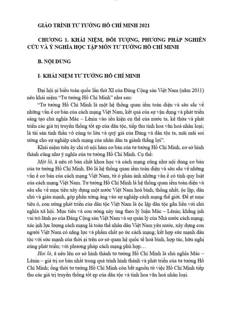 Giao trinh tu tuong ho chi minh nam 2021 146149 pdf