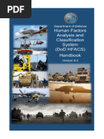 HFACS Handbook for Army Safety Analysis | PDF | Attention | Risk