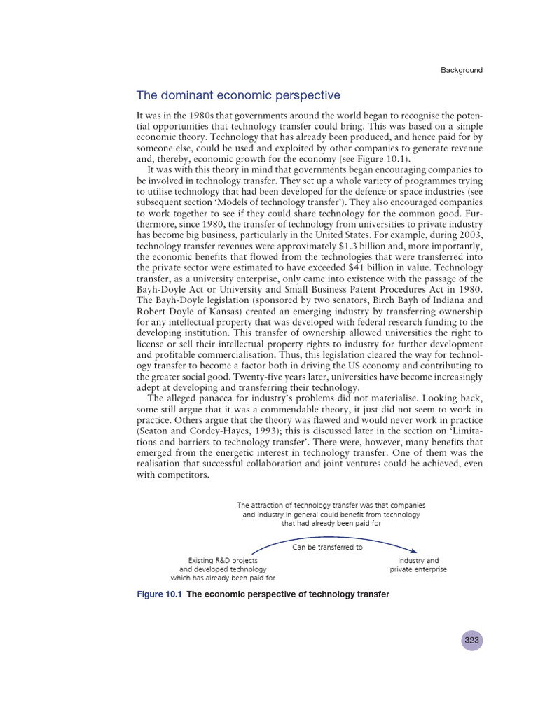 Technology Transfer and Open Innovation Insights | PDF | Innovation ...