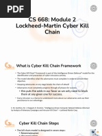 Lockheed Martin Cyber Kill Chain Overview | PDF | Malware | Security