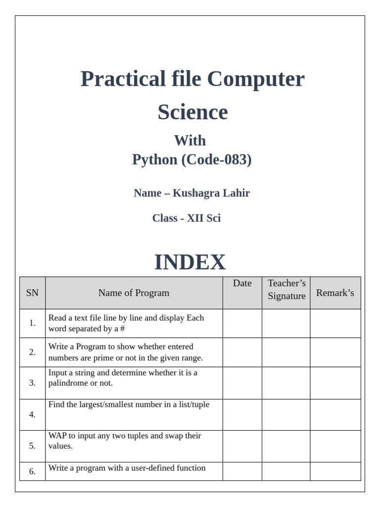 Kushagra practical pdf my sql string computer science 