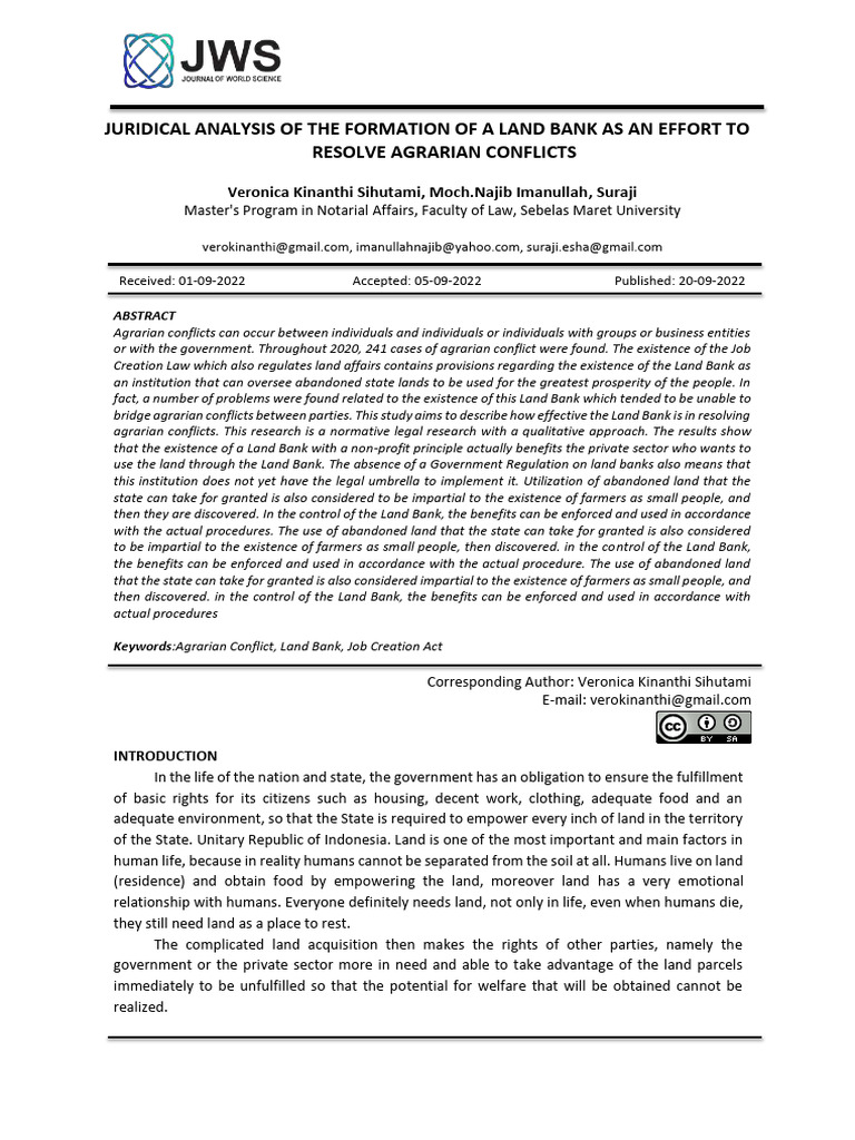 91-Article Text-1215-1-10-20220921 | PDF | Analysis | Data