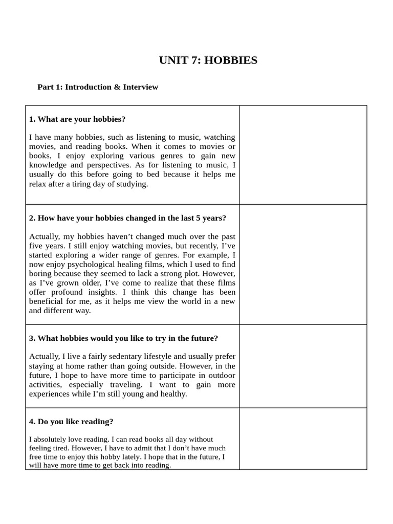 Speaking 3 Unit 7 8 | PDF | Psychology | Social Psychology