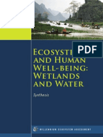 Ecosystems and Human Well-Being: Wetlands and Water: Synthesis