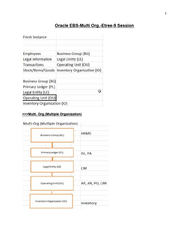 Oracle EBS Multi Org Configuration Guide | PDF | Databases ...