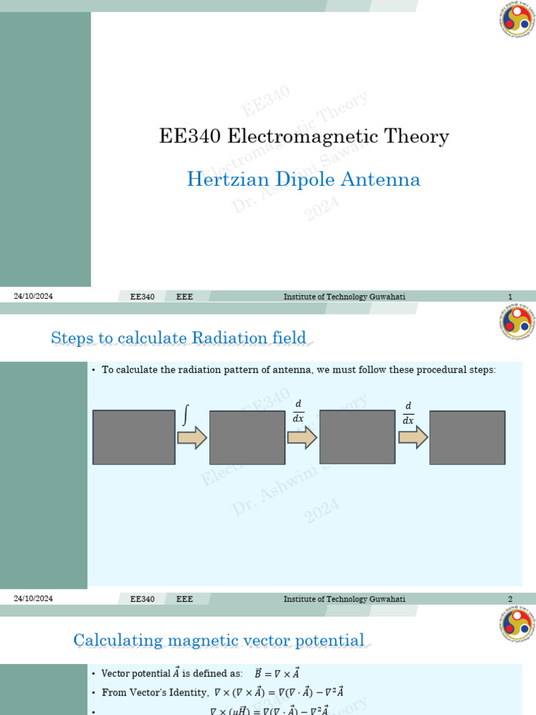 dipole_antenna | PDF | Electromagnetic Radiation | Electric Field
